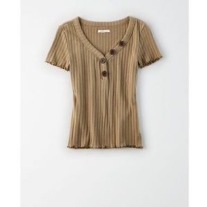 💥3/$20💥 AE Asymmetrical Button Henley